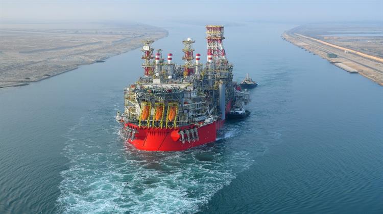 Το Energean Power FPSO Βρίσκεται στην Θέση που θα Λειτουργήσει στο Ισραήλ